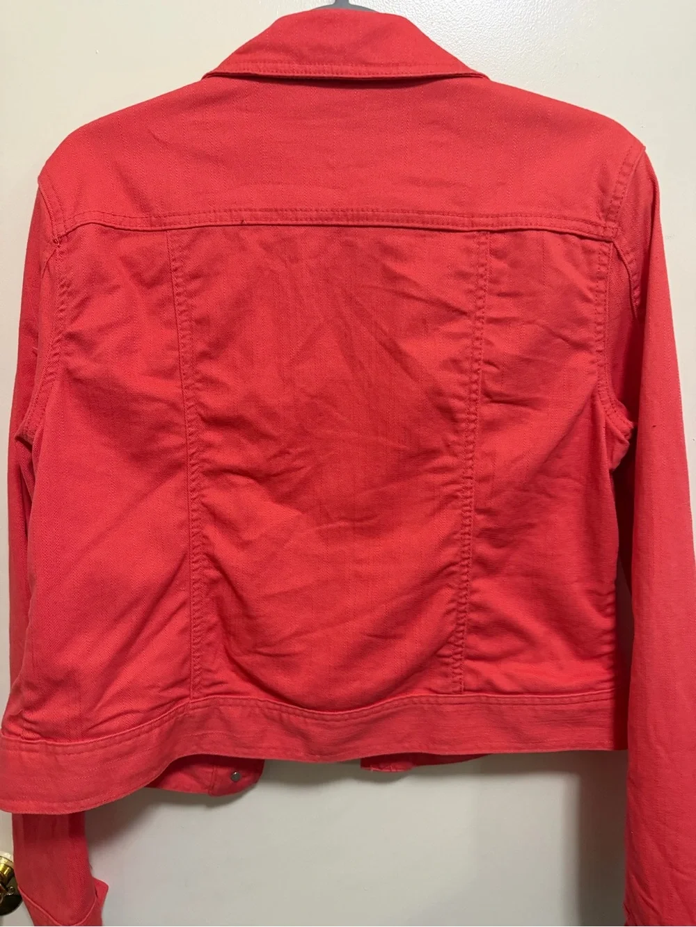 Kenar Women's Coral Denim Jacket